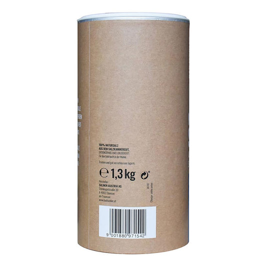 BAD ISCHLER Natursalz Jumbodose 1,3kg grobkörnig