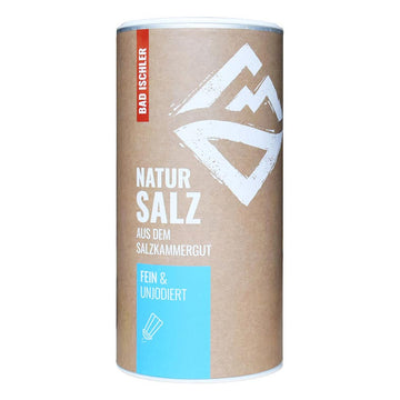 BAD ISCHLER Natursalz Jumbodose 1,3kg feinkörnig