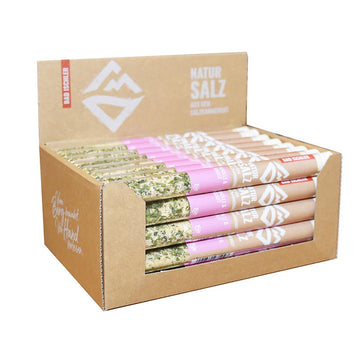 BAD ISCHLER Natursalz Provettenbox Knolle und Kraut 40x16g
