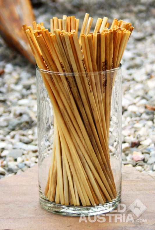 Bio Strohhalme, 15cm, 2500 Stk.