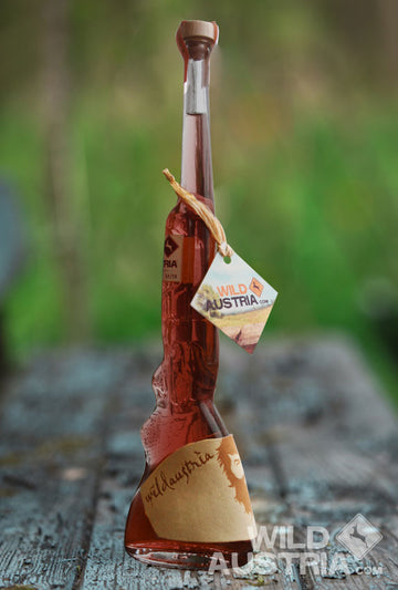 WILDAUSTRIA Kirsch/Nuss-Edellikör Glasgewehr 0,2l