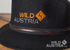Wollfilzhut "Herbstwind" rollbar, schwarz