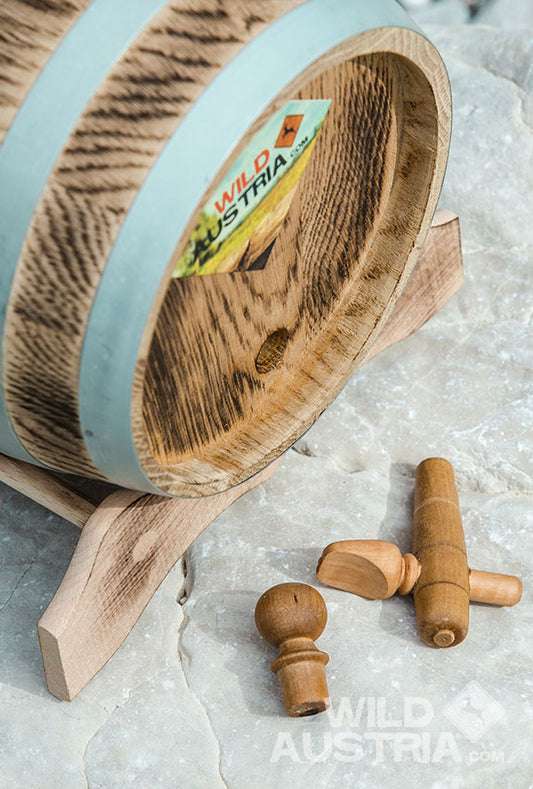 Holzfass für Schnäpse und Liköre 2l