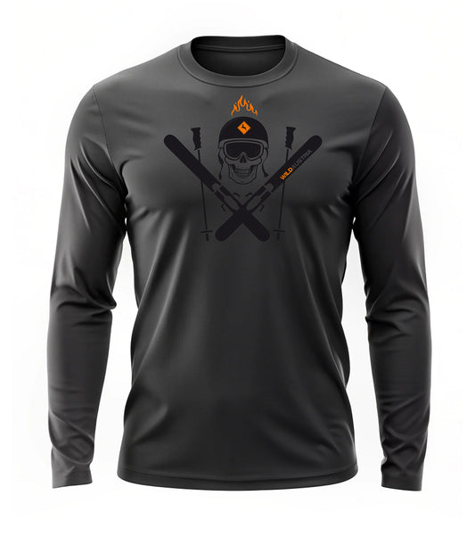 Organic Longsleeve "FREE SKI" Herren