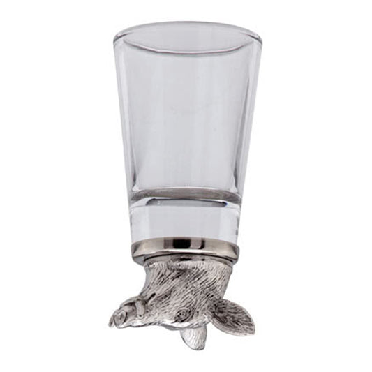 Schnapsglas Wildschwein