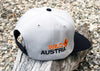 Snapback Cap "Wild Free" grau/schwarz